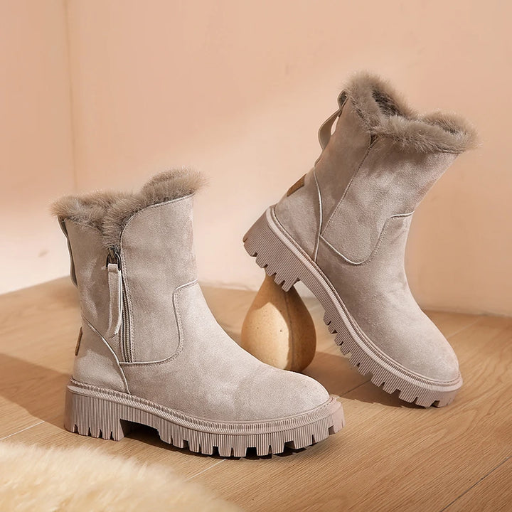 Ella™ - Luxe Faux Fur Winter Boots