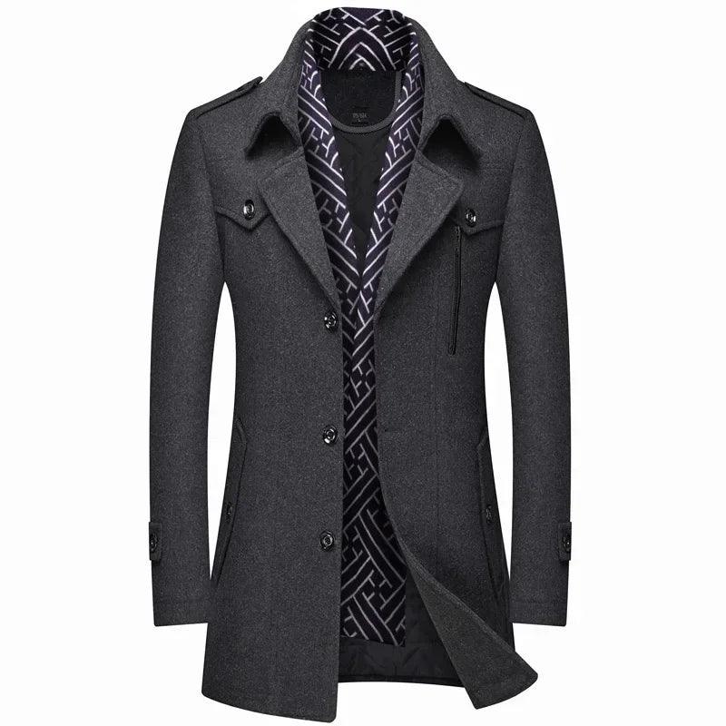 Carter™ | Men's Tailored Overcoat