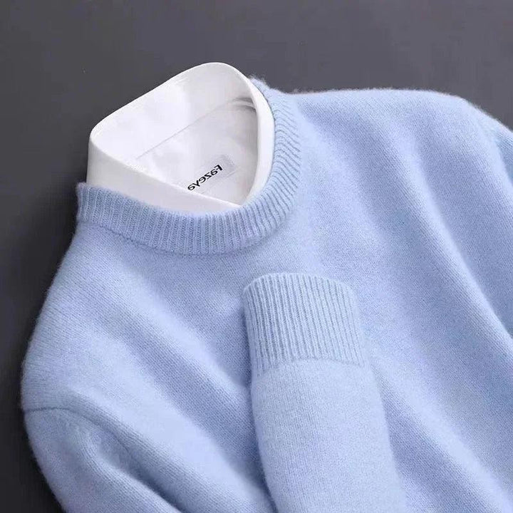 Mason™ - Classic Men's Crewneck Sweater Pure cotton