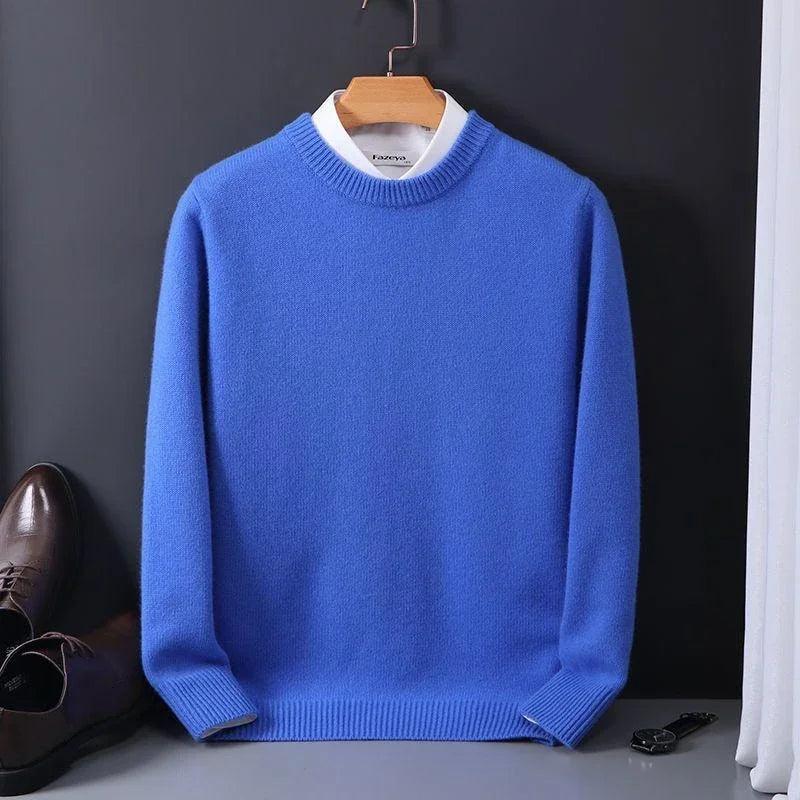 Mason™ - Classic Men's Crewneck Sweater Pure cotton