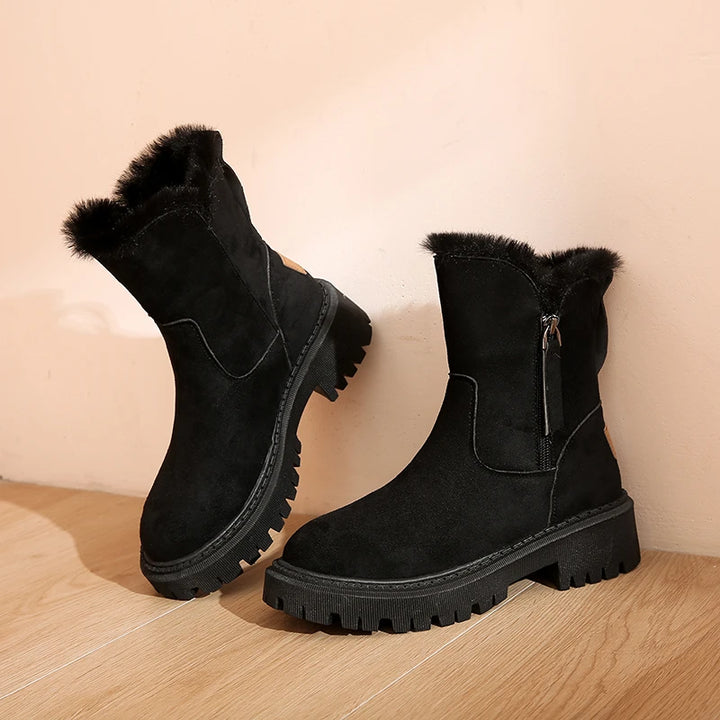 Ella™ - Luxe Faux Fur Winter Boots